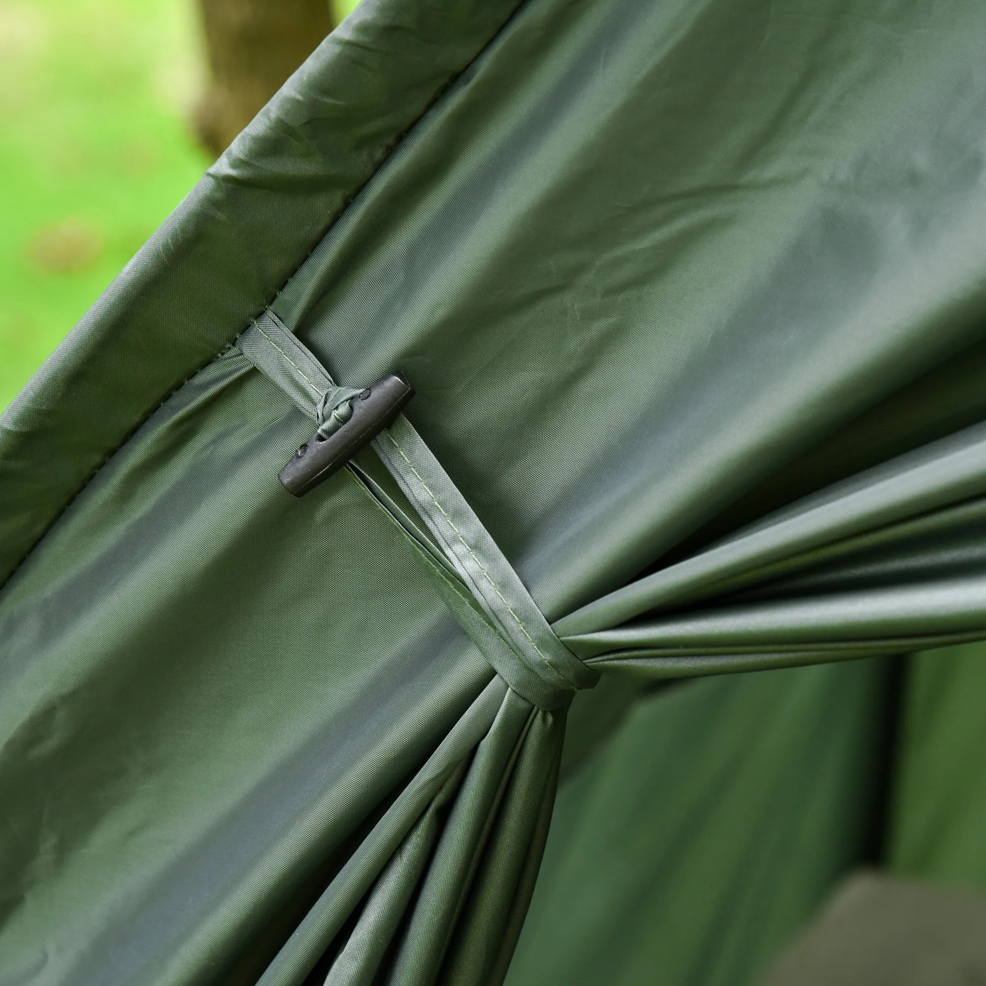 1-person Foldable Camping Tent W/ Sleeping Bag-Army Green