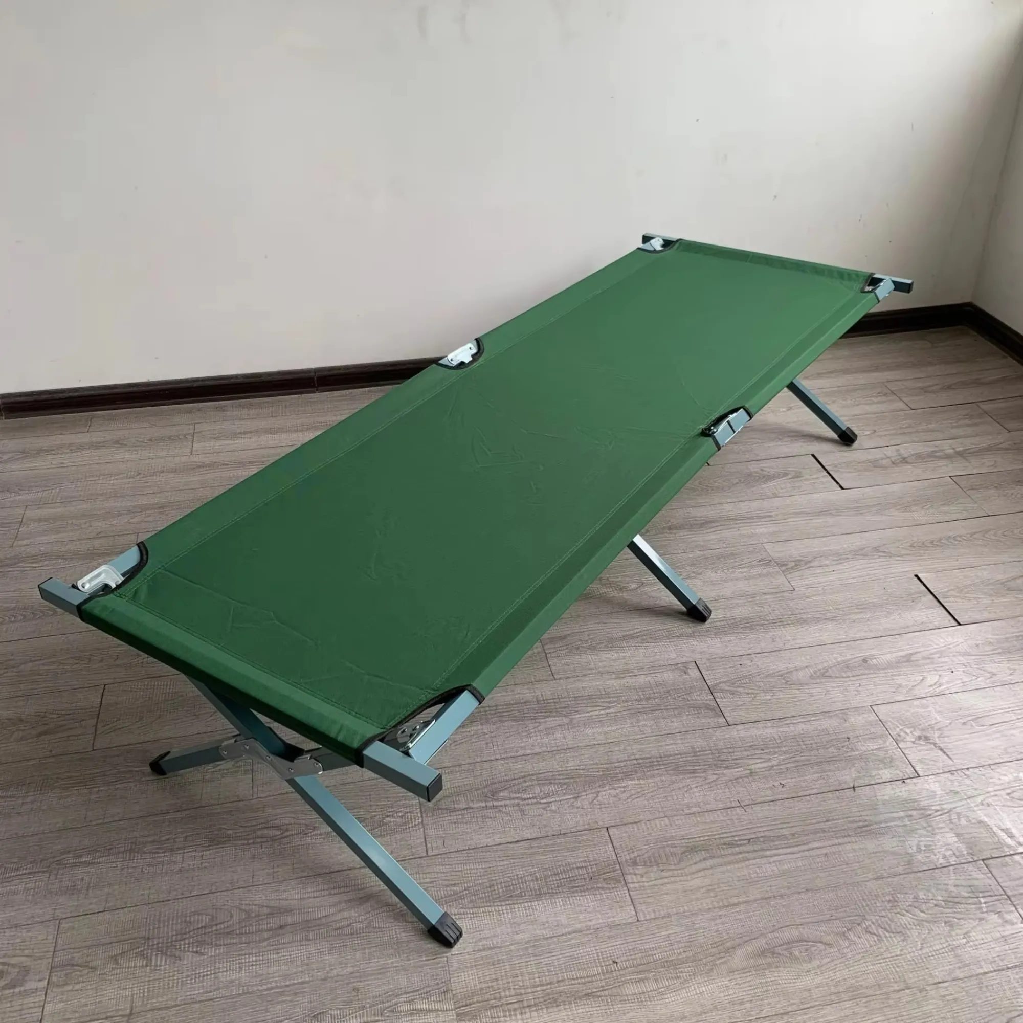183.5X42.5X62.5Cm Outdoor Foldable And Portable Camping Cot Bed Jg20375230 Green
