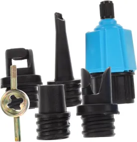 1set Portable Kayak Sup Pump Adapter Inflatable Boat Air Pump Connector -Leakage Design Easy to Use Fits Boards Kayaks and More