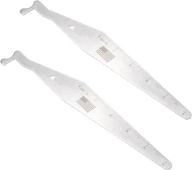 (2 Pack) Firefighter Tools for Emergency,Stainless Steel Multipurpose Leverage Tool(Single Hook)