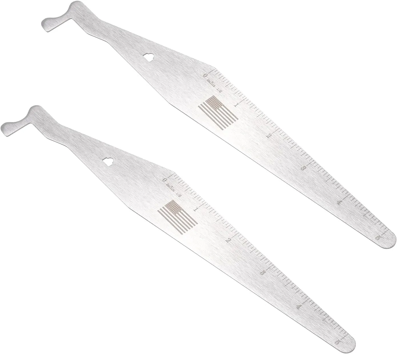 (2 Pack) Firefighter Tools for Emergency,Stainless Steel Multipurpose Leverage Tool(Single Hook)