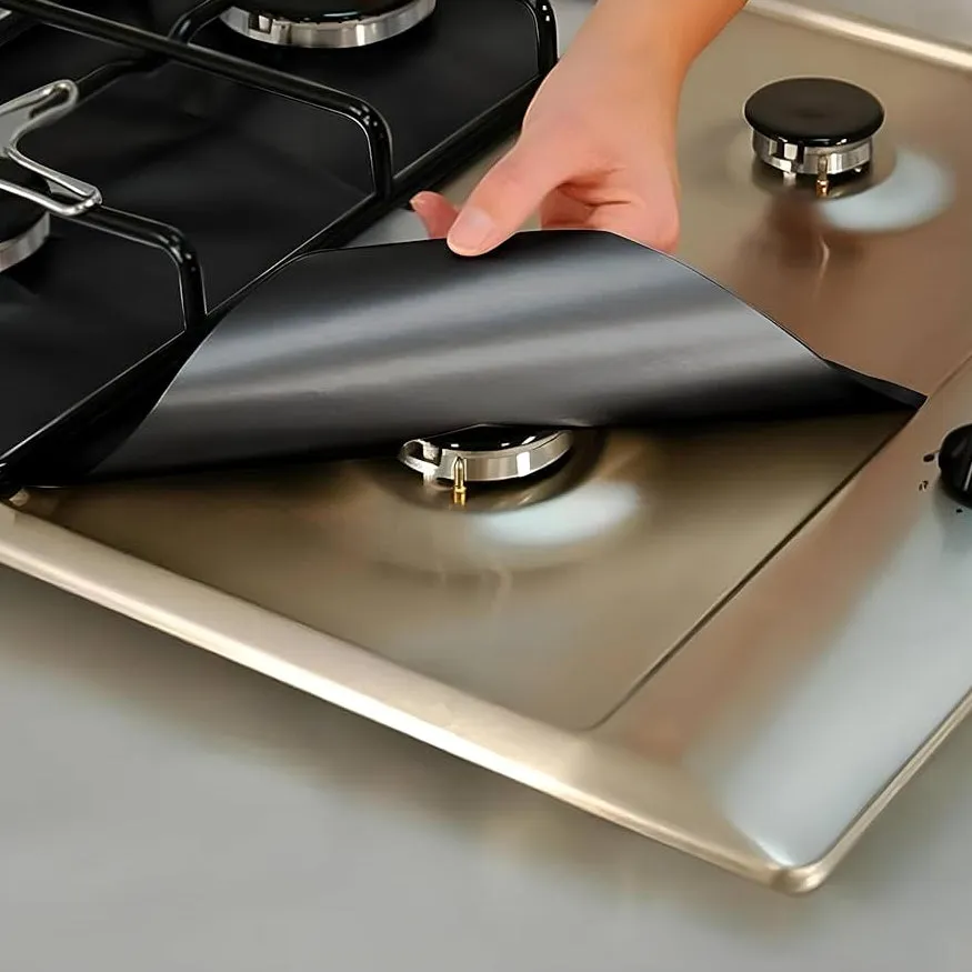 4 Pcs Reusable Stove Sheet