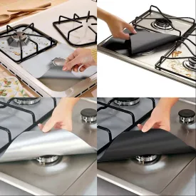 4 Pcs Reusable Stove Sheet