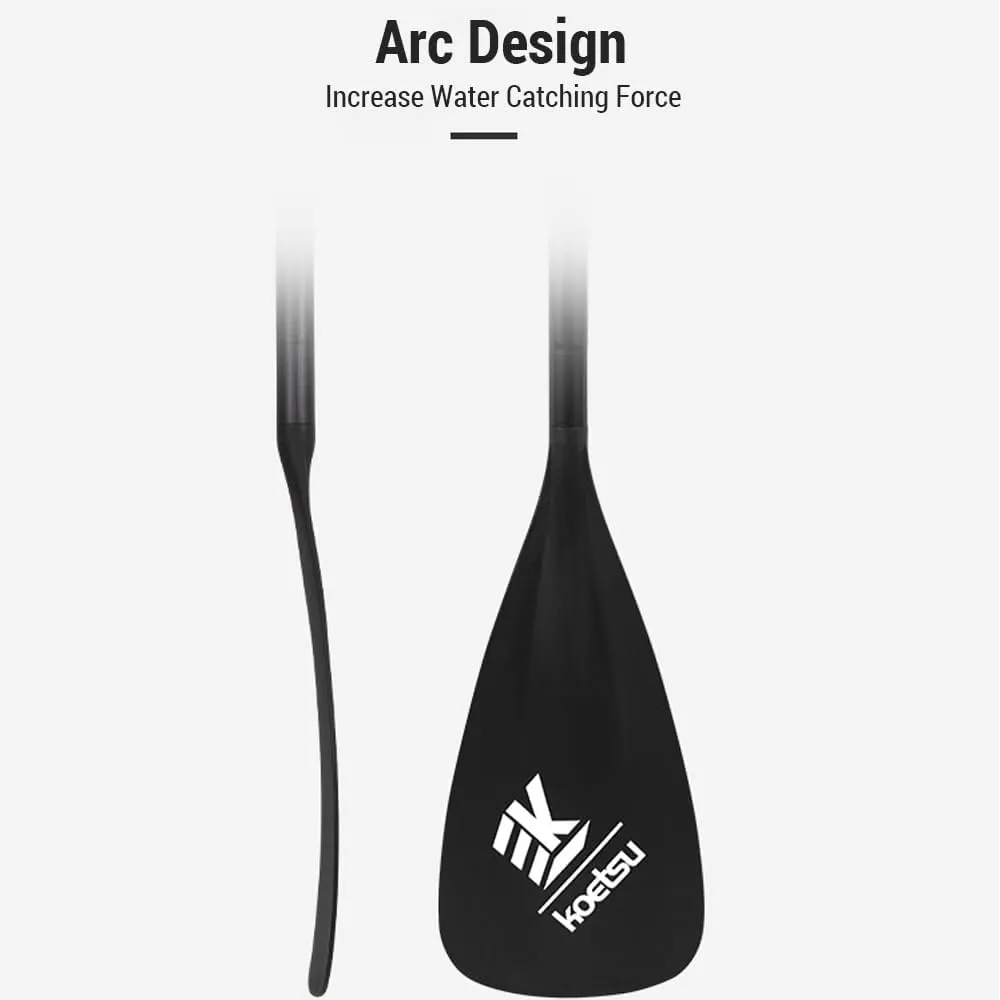 Adjustable Sup Paddle Aluminum Alloy Stand Up Paddle d Paddle Portable Retractable Paddle