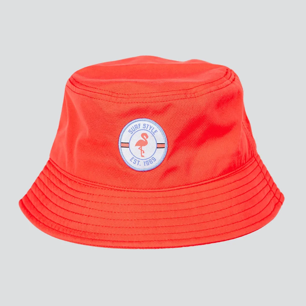 Adult Patch Flamingo Bucket Hat