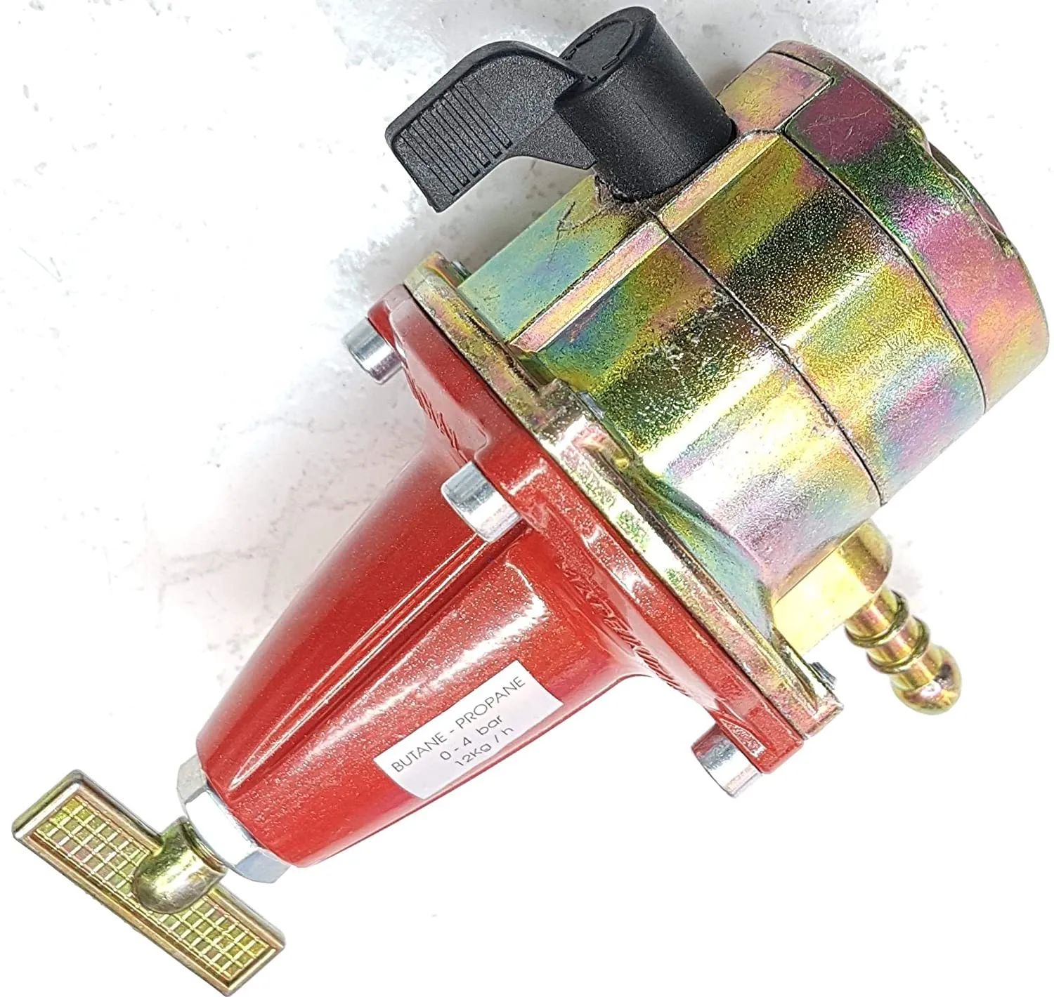 ARTC Mondial High Pressure Gas Regulator Quick-On Regolatore Made in Italy - 490