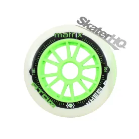 Atom Matrix 110mm 86a Single - White/Green