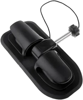 balacoo Kayak Paddle Lock Anchor Holder Fit for Inflatable Boats Canoes Rafts Row Roller Tie-Off Patch Easy to Use