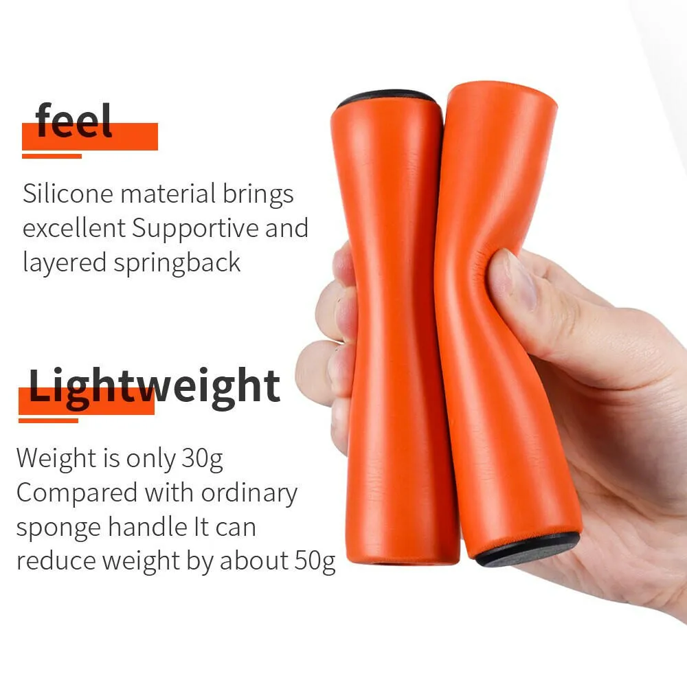 Bicycle Grips MTB Sponge Handlebar Cover Grips Anti-skid Shock-absorbing Soft Bike Grips Ultraight Cycling Handlebar Sleeve