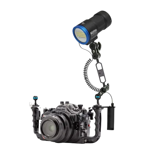 Big Blue 18,000 Lumen Video Light w/ Built-in Blue & Red LED