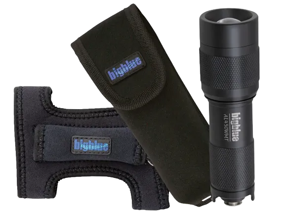 Big Blue 450 Lumen Wide Beam Mini Dive Light