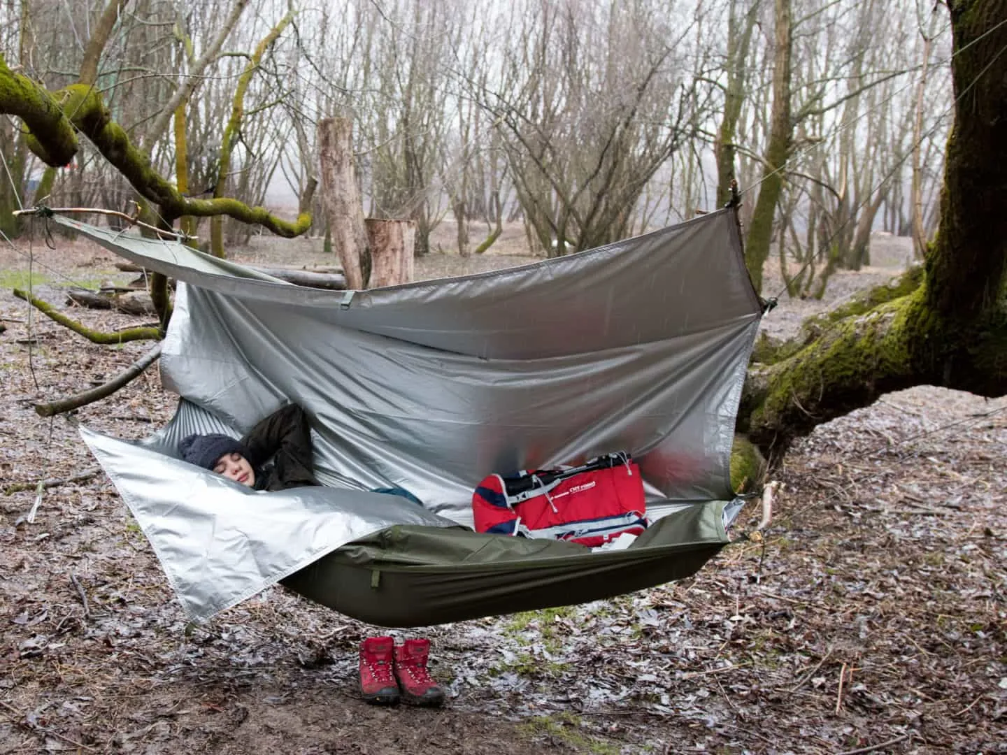 Bushmen THERMO Hammock Rain Cover 2×3 / Olive 550g