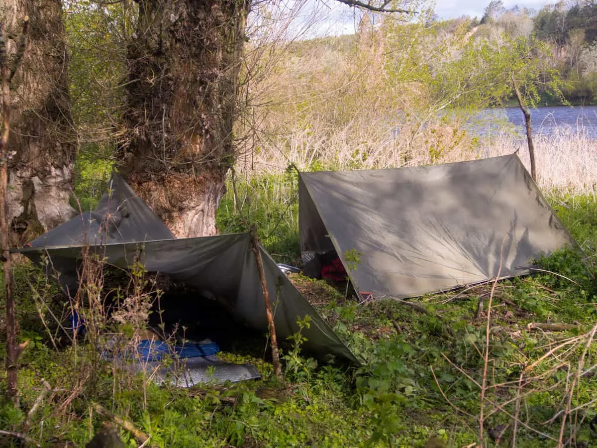Bushmen THERMO Hammock Rain Cover 2×3 / Olive 550g