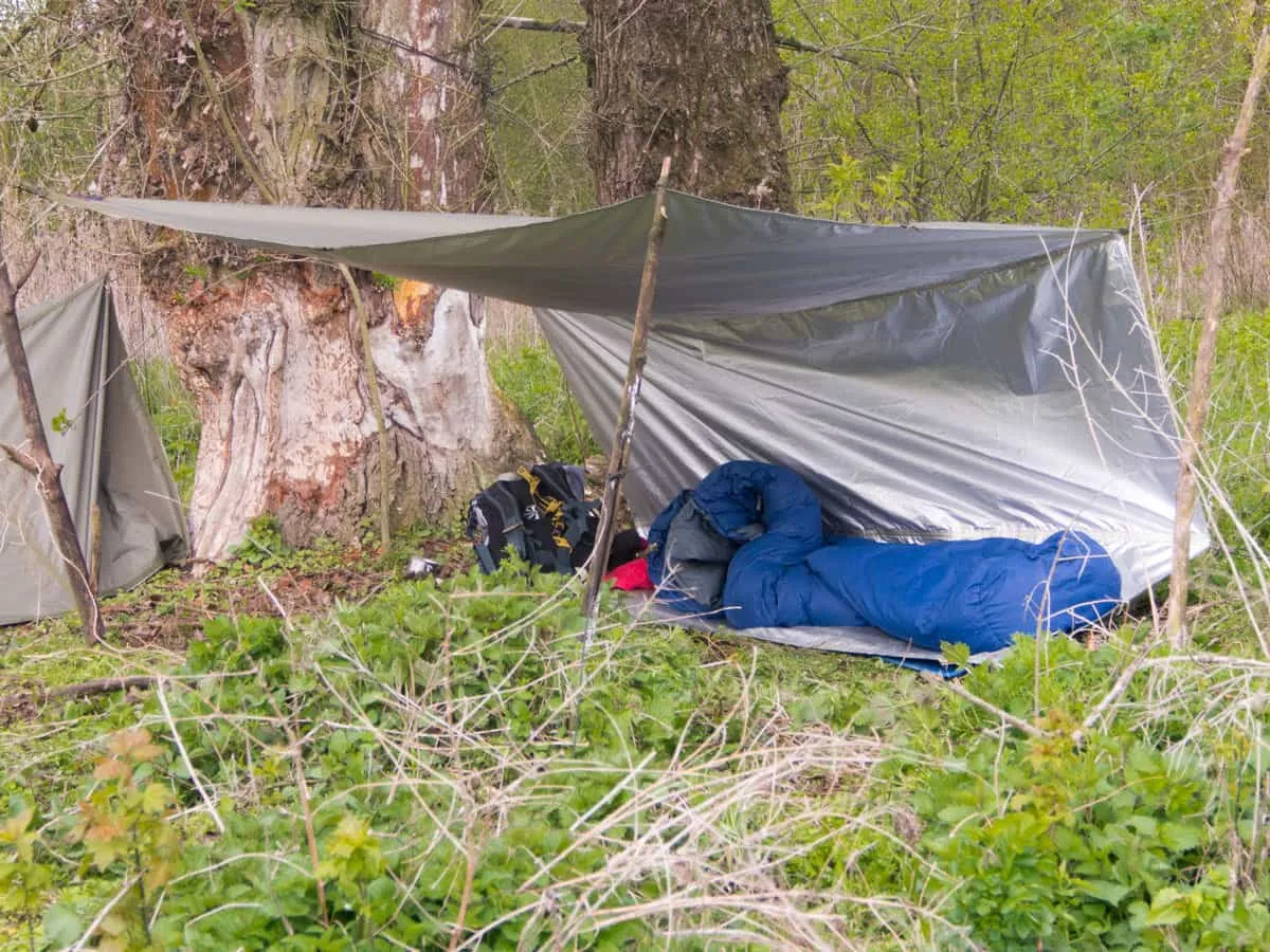 Bushmen THERMO Hammock Rain Cover 2×3 / Olive 550g