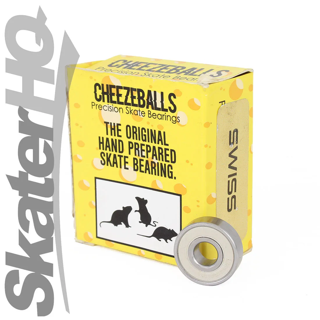 Cheezeballs Swiss Ceramic 8mm Bearings - 16pk