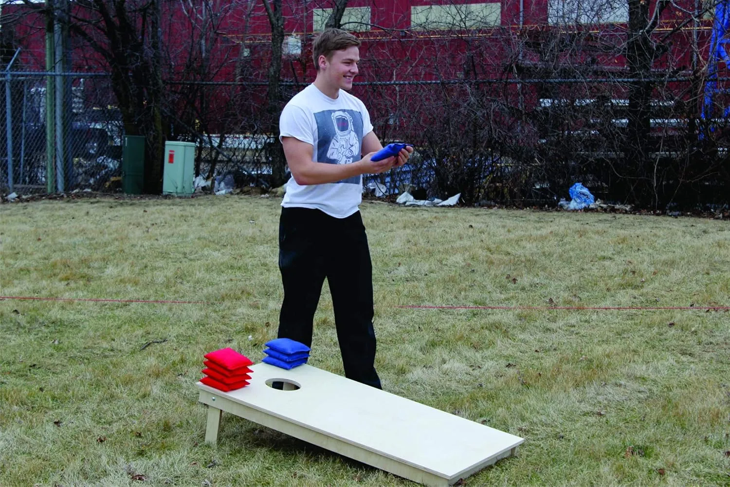 CornholeGamesUSA Handmade Premium Wooden Cornhole Board Set - Skull Series - Handmade in USA, Regulation Size 2'x4', Made of Baltic Birch | Includes 8 Cornhole Bags