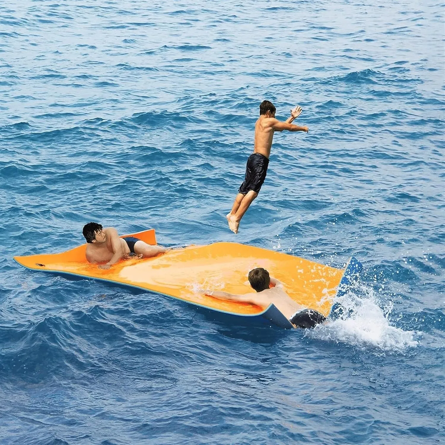 Floating Mat, Floating Water Mat, Floating Water Foam Pad Bouncy Tear Resistant Foam Mat Roll Up Floating River Rafts for Pool Beach Lake Ocean