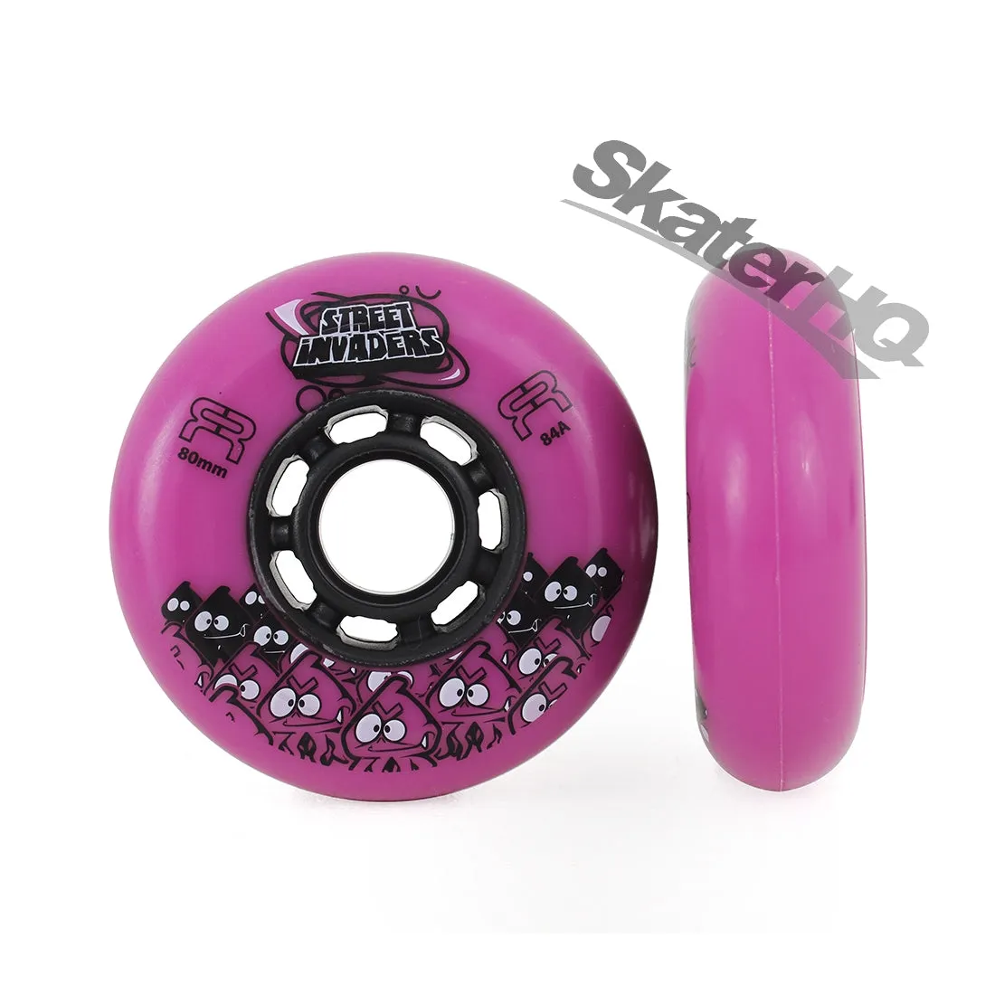 FR Street Invader 80mm 84a 4pk - Cerise