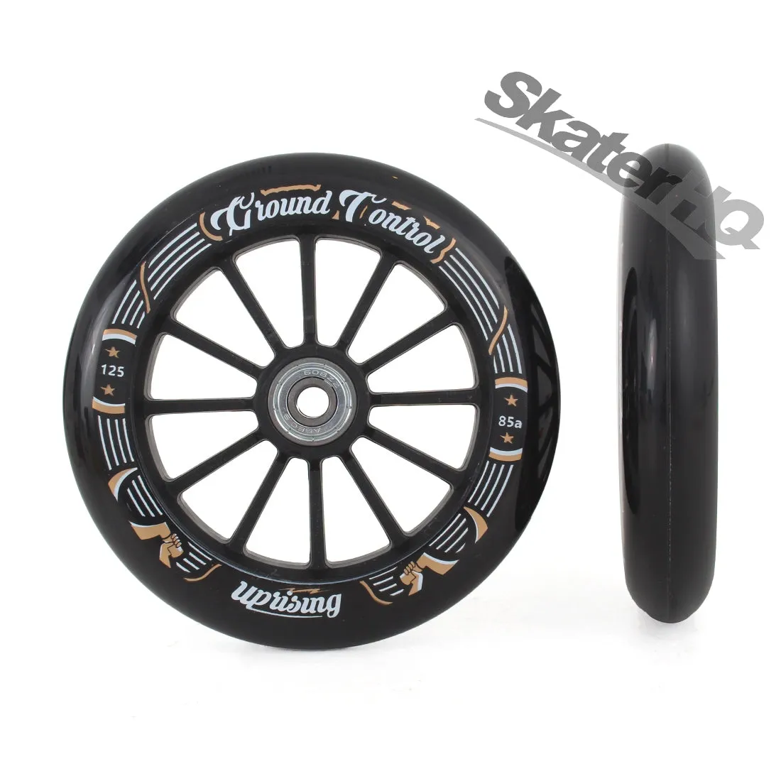 Ground Control V3 125mm/85a 6pk - Black