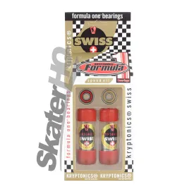 Kryptonics Swiss 8mm Bearings 16pk