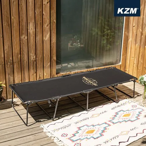 KZM Wide Flip Cot Black
