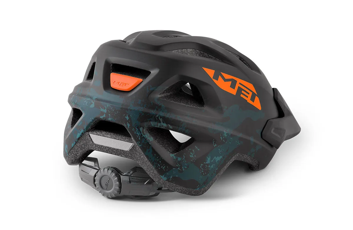 MET Youth Helmet Eldar Black Camo Matt