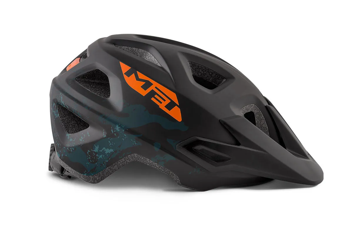 MET Youth Helmet Eldar Black Camo Matt