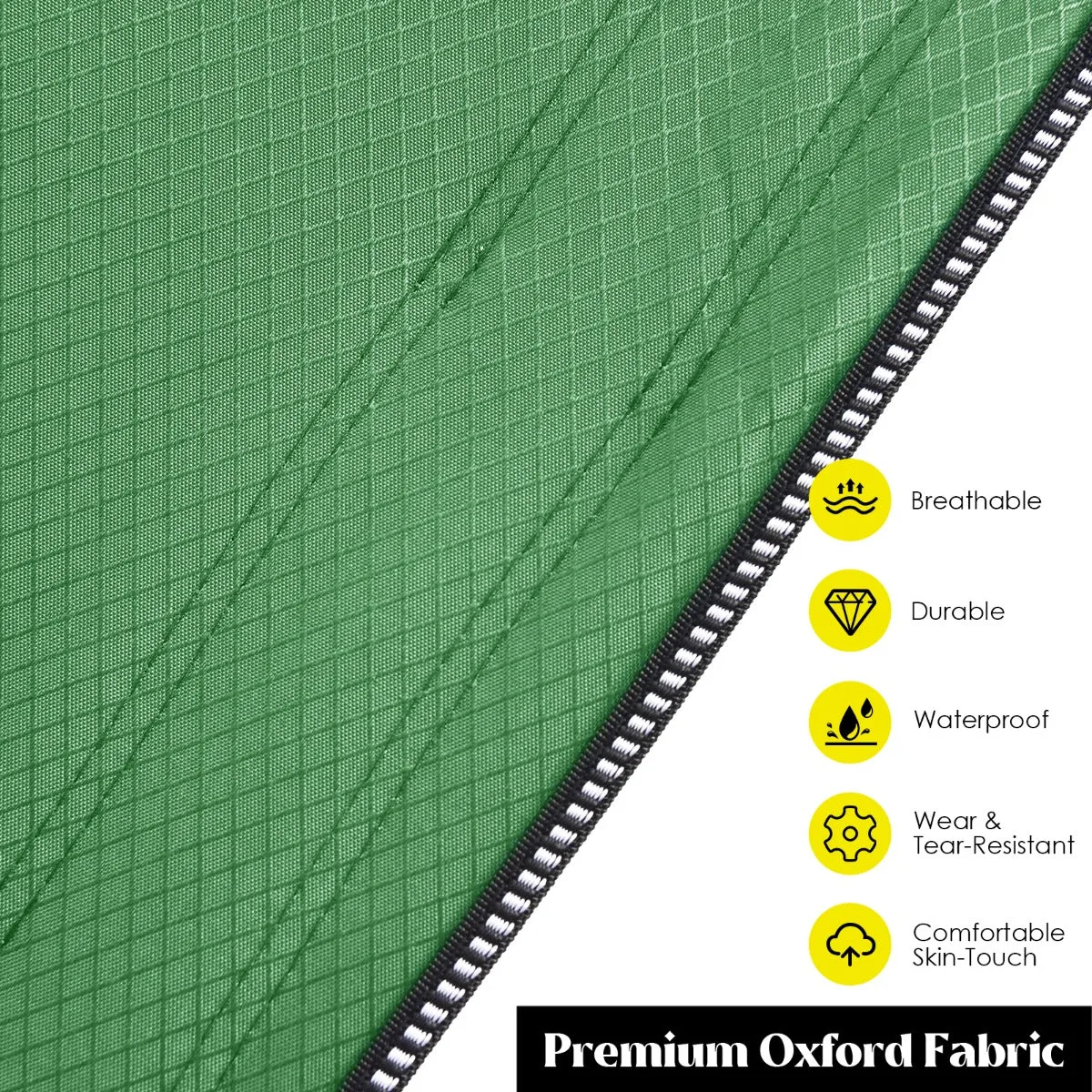 NNECW Foldable Camping Cot with Carry Bag for Camp &amp Beach &amp Home &amp Office-Green