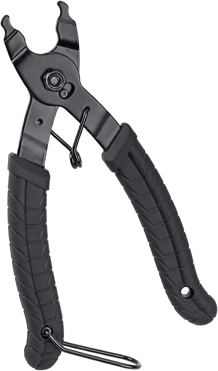 Oumers Bike Master Link Plier Tool, 2 in 1 Bicycle Chain Quick Link Opener-Closer Remover Compatible with All Speed Chain Repair