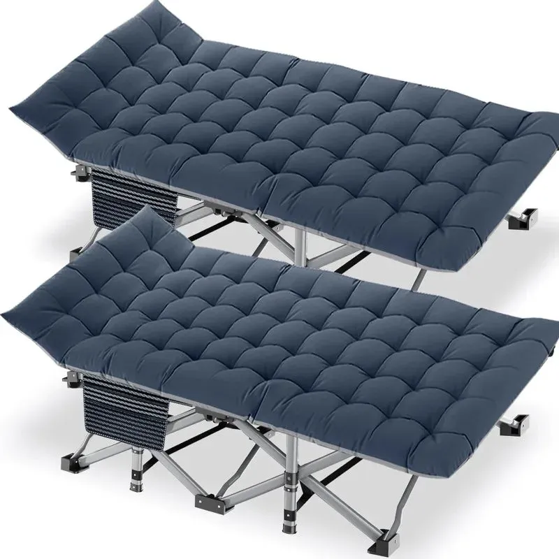 Oversized XXL Folding Camping Cot,  Portable Sleeping Bed for Camp Office Use Outdoor Cot Bed for Traveling