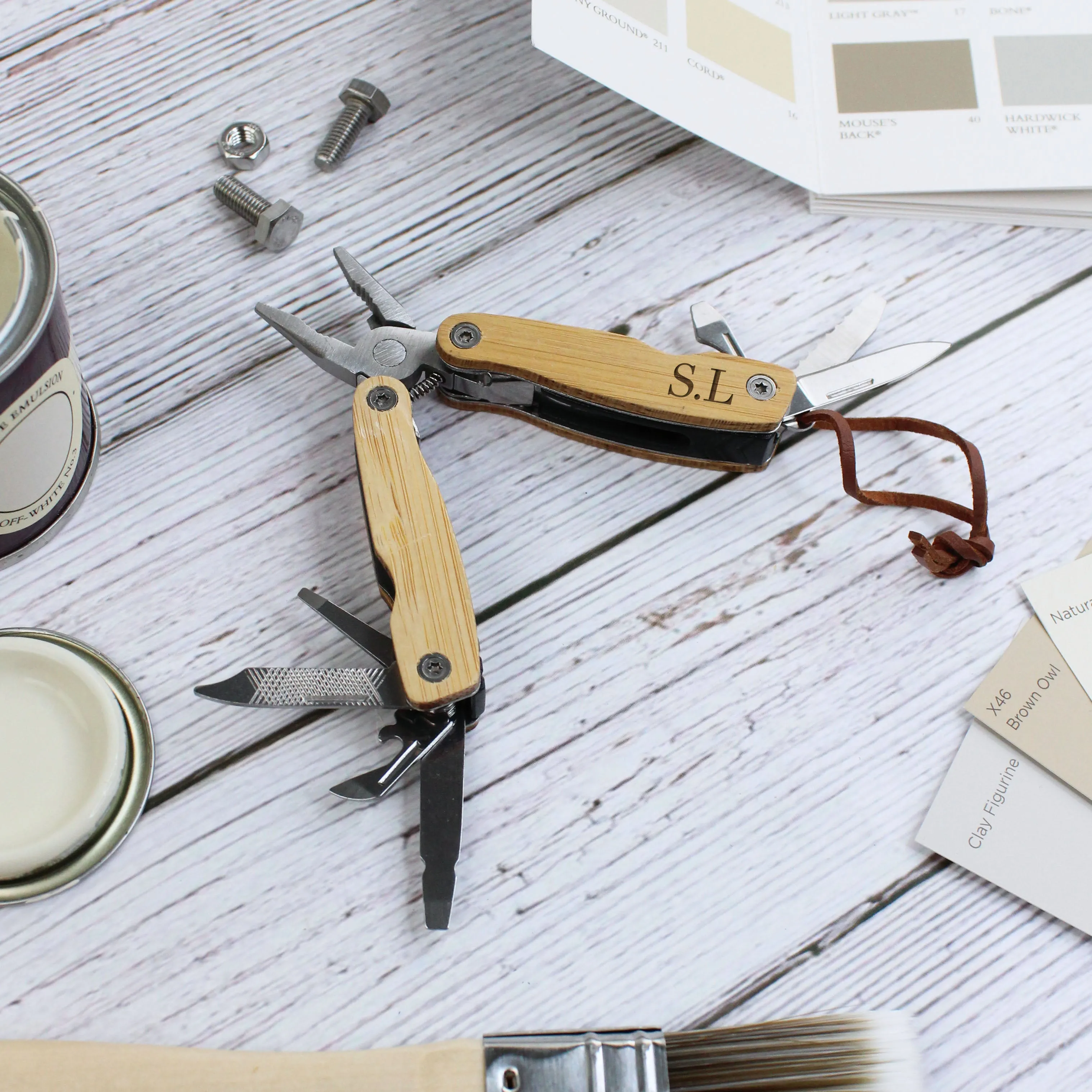 Personalised Multi Tool Pliers with Initials
