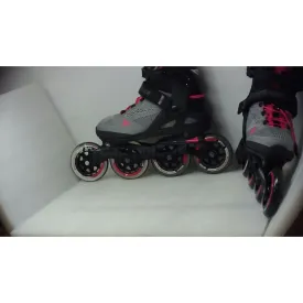 Rollerblade Macroblade 90 Womens Fitness Inline Skate, Neutral Grey/Paradise Pink, 6.5 (Without Original Box)