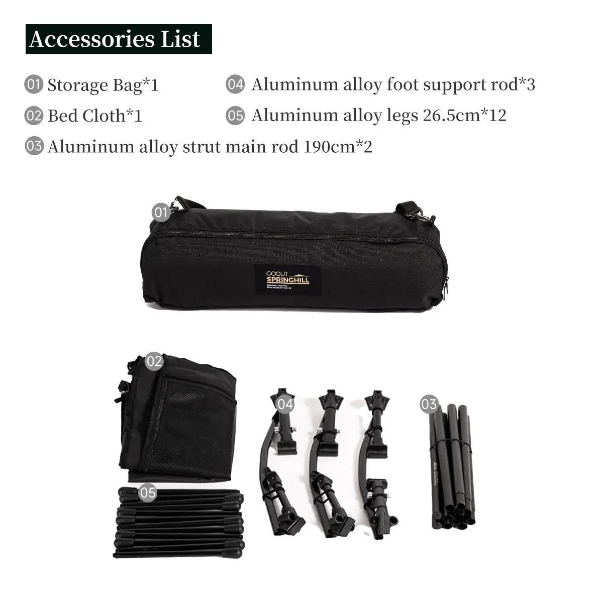 Tactical Camp Cot