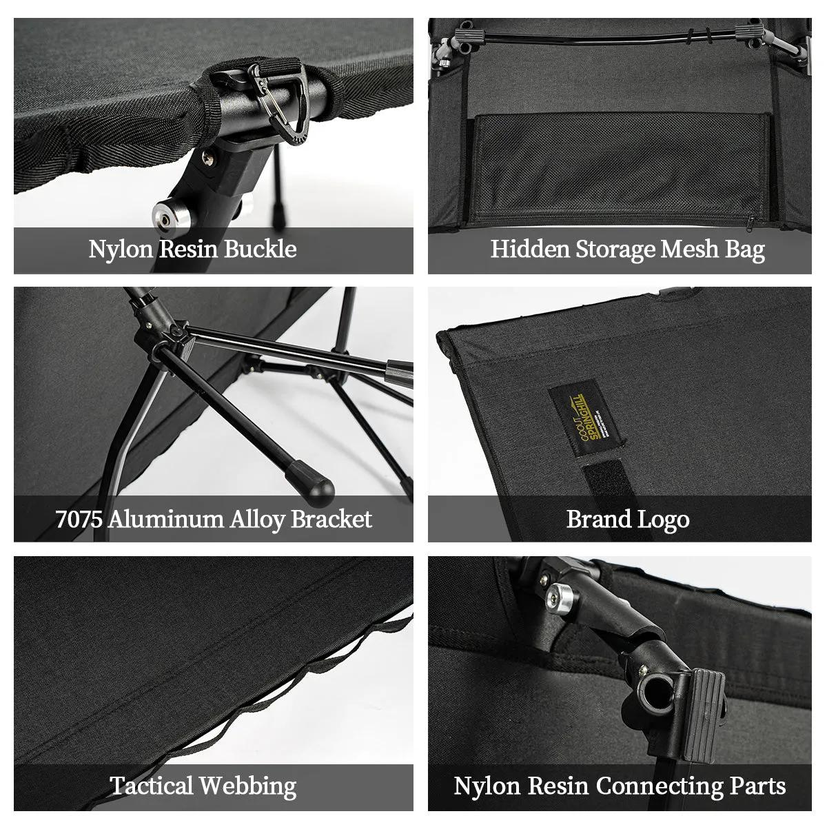 Tactical Camp Cot