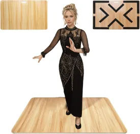 Tap Board for Tap Dancing Portable Tap Dance Board - Ideal for Dancers Home & Outdoor, Portable Stage Platform, Versatile Dance Floor Tiles - Pro-Quality Tap Dancing Practice Board