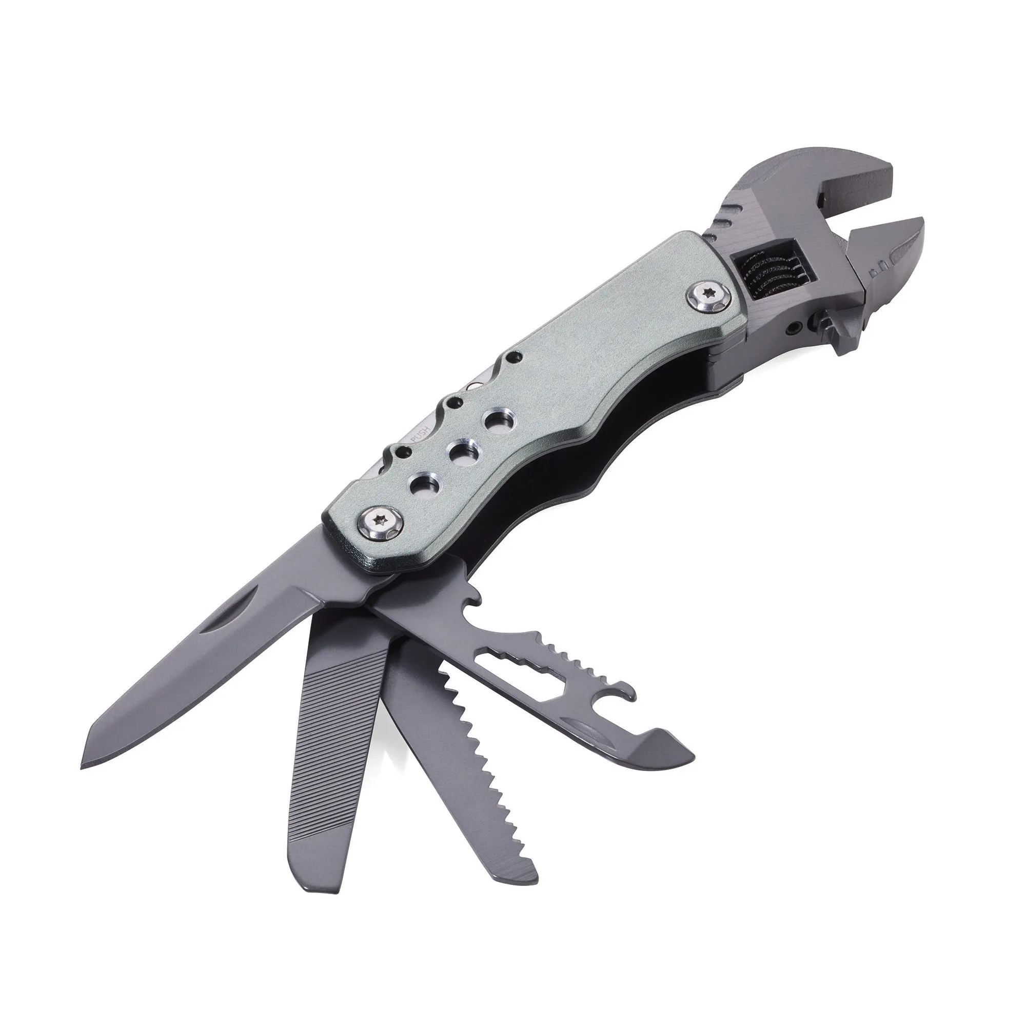 Troika Maulschlussel 12 Function Adjustable Wrench Multi-Tool