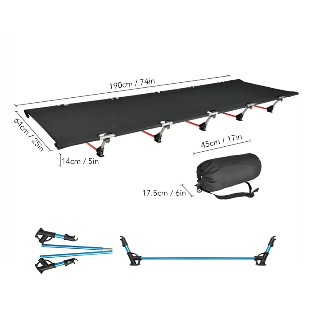 Ultralight Foldable Camping Cot for Outdoor Adventures