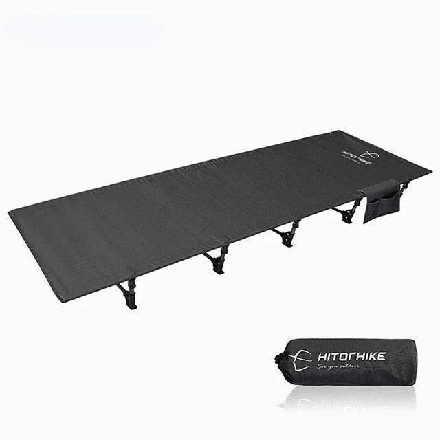 Ultralight Folding Camping Cot Bed - Portable, Compact for Outdoor Travel, Base Camp, Hiking, Mountaineering