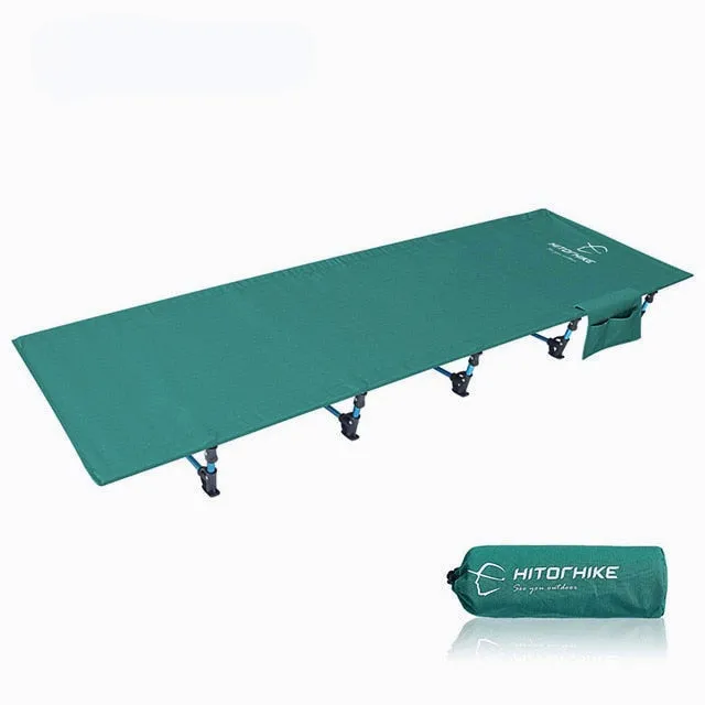 Ultralight Folding Camping Cot Bed - Portable, Compact for Outdoor Travel, Base Camp, Hiking, Mountaineering