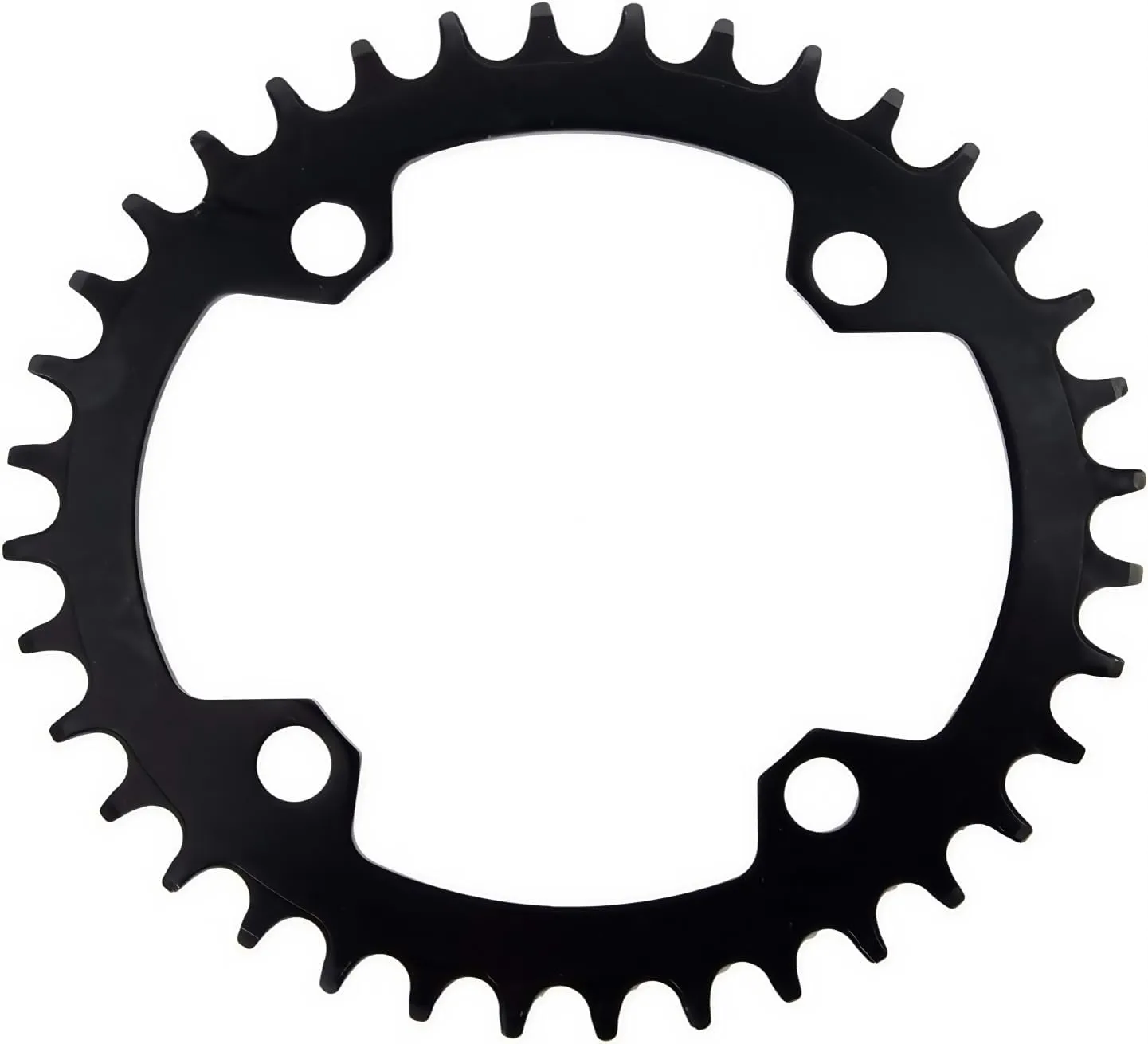 YBEKI Pro-Grade 104BCD Chainring (30-52T) CNC 7075-T6 Aluminum Narrow-Wide MTB/Road Round Oval Bike Chainwheel | Shimano/SRAM 8-11 Speed Compatible | 573MPa Strength(Black/Red/Blue)